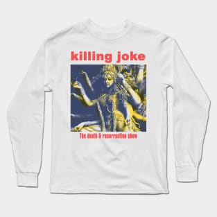 vintage retro killing joke Long Sleeve T-Shirt